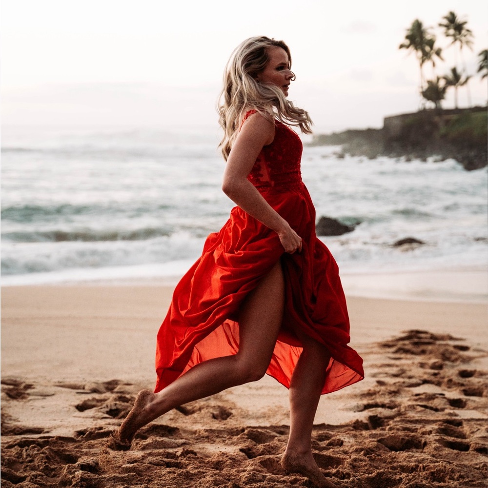 Size 2 Formal Red Dress